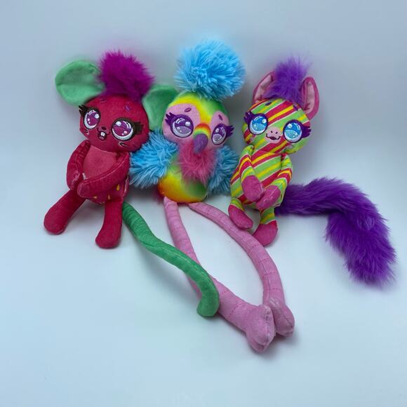 FUR BY THE FOOT Bubble Gum Besties (Lot of 3) - Picture 2 of 10